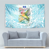 Saipan CMNI Tapestry Polynesian Northern Mariana Islands Fruit Dove Watercolor TS04 - Polynesian Pride
