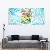 Saipan CMNI Tapestry Polynesian Northern Mariana Islands Fruit Dove Watercolor TS04 - Polynesian Pride