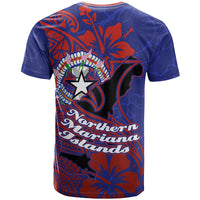 Saipan Northern Mariana Islands T Shirt Polynesian Tribal Tattoo Art With Hibiscus Flowers And Seal