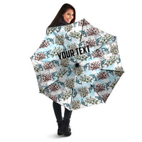 Personalized Masefau American Samoa Umbrella Vintage Whale Hibiscus Ocean Waves TS04 - Polynesian Pride
