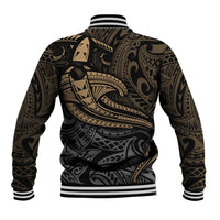 Polynesian Baseball Jacket Hammerhead Shark Tribal Pattern TS04 - Polynesian Pride