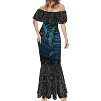 Polynesian Whale Mermaid Dress TS04 - Polynesian Pride