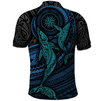 Polynesian Whale Polo Shirt TS04 - Polynesian Pride