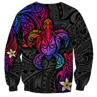 Turtle and Plumeria - Polynesian Sweatshirt TS04 - Polynesian Pride