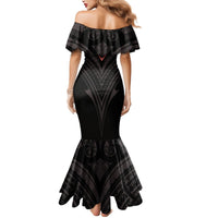 Feminine Polynesian Mermaid Dress Mandala Tattoo Style TS04 - Polynesian Pride