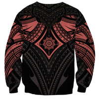 Feminine Polynesian Sweatshirt Mandala Tattoo Style TS04 - Polynesian Pride