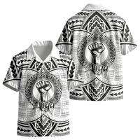 Aiga Samoa Raised Fist Kid Hawaiian Shirt Polynesian Tribal Tattoo Art Family Pride TS04 - Polynesian Pride