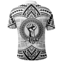Aiga Samoa Raised Fist Polo Shirt Polynesian Tribal Tattoo Art Family Pride TS04 - Polynesian Pride