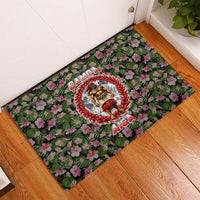 Samoa Aiga Polynesian Rubber Doormat Tropical Floral Hibiscus Pattern Island Heritage TS04 - Polynesian Pride