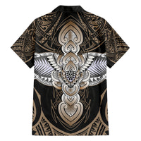 Polynesian Hawaii Tattoo Family Matching Off Shoulder Short Dress and Hawaiian Shirt TS04 - Polynesian Pride