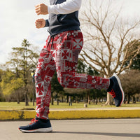 Wallis Et Futuna Kilisimasi Fiefia Jogger Pants Pacific Patchwork Xmas Vibes LT9 - Polynesian Pride