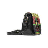 Chuuk States Classic Saddle Bag - Reggae Color Version - Polynesian Pride