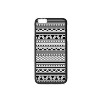 Polynesian 14 Rubber Phone Case One Size iPhone 6/6s Plus Black - White - Polynesian Pride