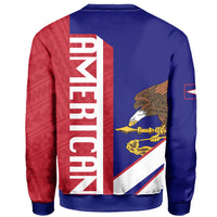 Hawaii Sweatshirt - American Samoa Half Concept - Polynesian Pride