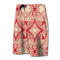 Hawaii Polynesian Plumeria Board Shorts Mix - Polynesian Pride