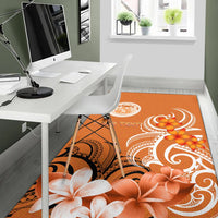 Custom Hawaii Personalised Area Rug - Hawaii Seal Hawaiian Spirit - Polynesian Pride