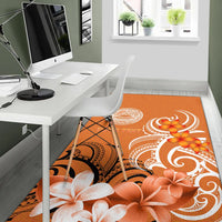 Custom American Samoa Personalised Area Rug - American Samoa Spirit - Polynesian Pride