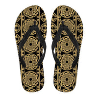 Polynesian 35 Flip Flops Women Black - Polynesian Pride