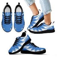 Kosrae Sneakers - Kosrae Flag Thunder Style - Polynesian Pride