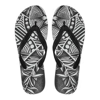 Polynesian 46 Flip Flops Women Black - Polynesian Pride