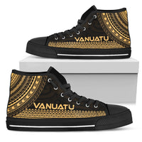 Vanuatu High Top Shoes - Polynesian Gold Chief Version - Polynesian Pride