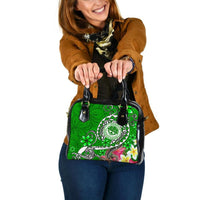 FSM Shoulder Handnag - Turtle Plumeria (Green) One Size Green - Polynesian Pride