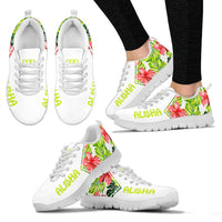 hawaiiPalm Hibiscus Triangle Sneakers - Polynesian Pride