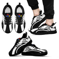 Cook Islands Sneakers - Camber Style 02 Men's Sneakers - Black - 1 Black - Polynesian Pride