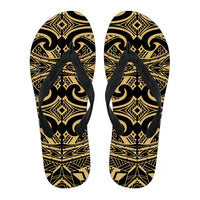 Polynesian 21 Flip Flops Men Black - Polynesian Pride