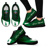 Love Norfolk Island Sneakers - Norfolk Island Flag Coat Of Arms - K5 - Polynesian Pride