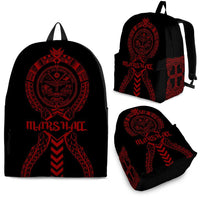 Marshall Islands Backpack - Micronesian Tribal One Style Red - Polynesian Pride