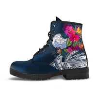 Marshall Islands Leather Boots - Marshall Islands Summer - Polynesian Pride