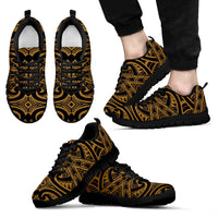 Polynesian Sneakers - Polynesian Tattoo Style - 23 Unisex Black - Polynesian Pride