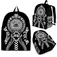 American Samoa Backpack - Polynesian Tribal One Style White - Polynesian Pride