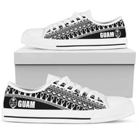 Guam Low Top Shoes - Latte Stone Black White - Polynesian Pride