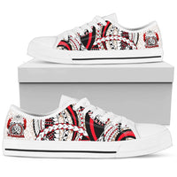 Tonga Polynesian Low Top Shoes - Tonga Power - Polynesian Pride