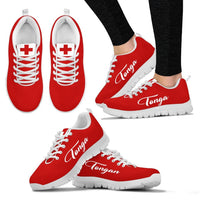 Tonga Shoes - Tonga Flag - K5 - Polynesian Pride