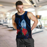 Guam Men Tank Top Polynesian Flowers LT13 - Polynesian Pride