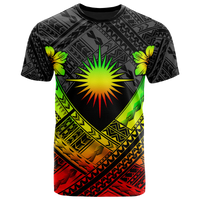 Marshall Islands Polynesian T Shirts Marshall Islands ReggaeFlag Camisole Hibiscus Style Unisex Reggae - Polynesian Pride