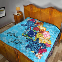 Cook Islands Custom Personalised Premium Quilt - Tropical Style - Polynesian Pride