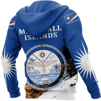 Marshall Islands Hoodie Marshall Islands Flag Seal Special - Polynesian Pride