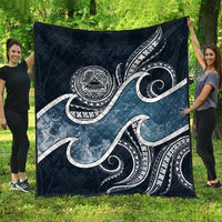 American Samoa Polynesian Premium Quilt - Ocean Style - Polynesian Pride