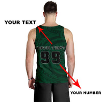 Hawaii Personalised Men's Tank Top - Warrior Sport Kakau - Polynesian Pride