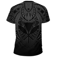 Hawaii Maka Polynesian Kanaka Maoli T Shirt Heaven Style Grey - Polynesian Pride