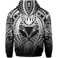 Hawaii Maka Polynesian Kanaka Maoli Hoodie Heaven Style White - Polynesian Pride