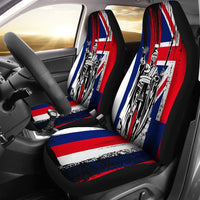 Polynesian Pride Car Accessory - Hawaii King Flag Car Seat Covers - Polynesian Pride