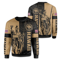 Polynesian Pride Shirt - Hawaii King Polynesian Sweatshirt - Lawla Style Gold - Polynesian Pride