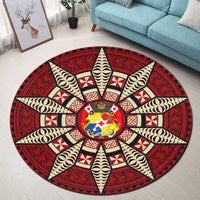 Polynesian Pride Home Set - Tonga Circle Round Carpet - Polynesian Pride