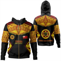 Polynesian Pride Hoodie Tonga Hoodie Tonga High School Zip Hoodie - Polynesian Pride