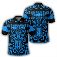 Polynesian Pride Apparel Chuuk Polo Shirt Chuukese Mask Polo Shirt - Polynesian Pride